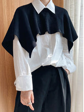 Women High Waist Knitted Casual Short Sweater